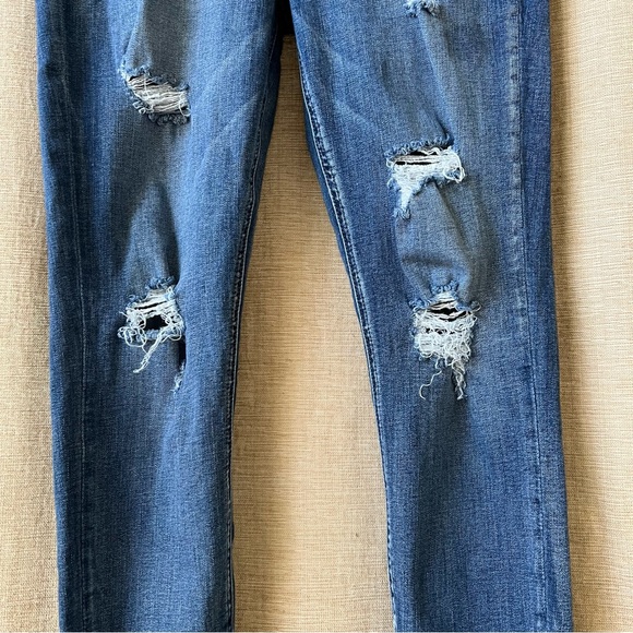 Pistola distressed jeans zipper hems 30 x 26” ankle - Picture 2 of 9